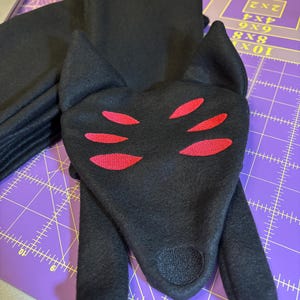 Dread Wolf Dragon Age Inquisition Fleece Scarf