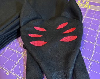 Dread Wolf Dragon Age Inquisition Fleece Scarf