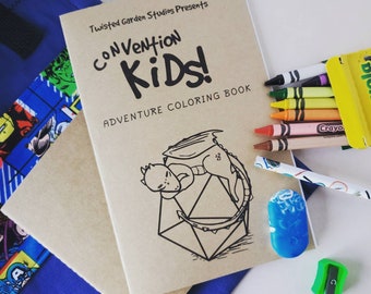 Dungeons And Dragons Kids Coloring Activity Kit