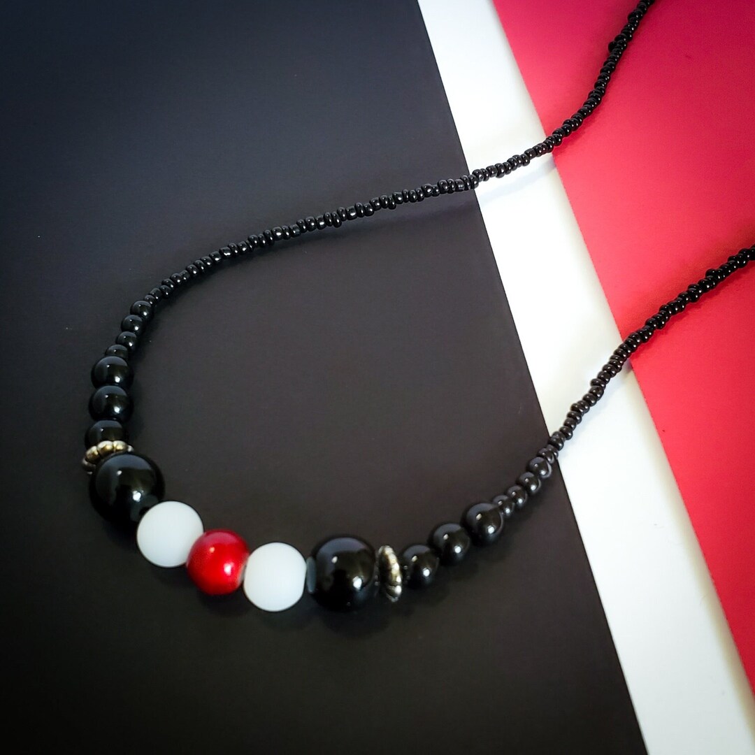 N7 Stripe Necklace Video Game Inspired Jewelry Mass Effect Inspired