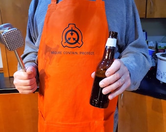 SCP Foundation Apron: Secure Contain Protect, Creepypasta Gift