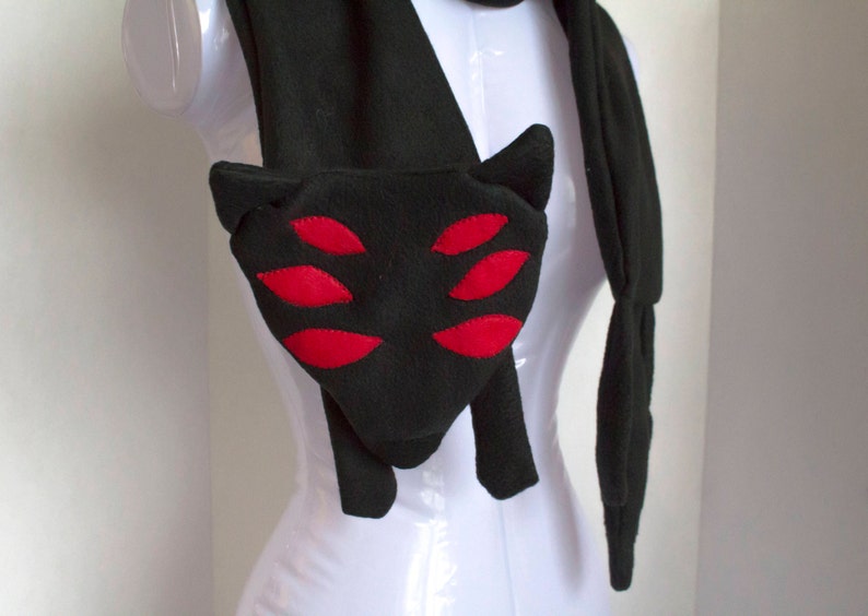 Dread Wolf Dragon Age Inquisition Fleece Scarf image 4