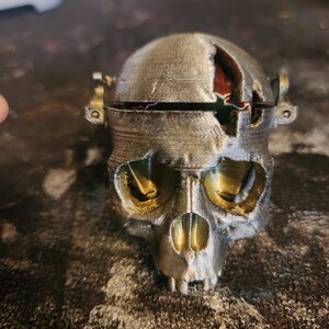 3D Printed Fully Articulated Skull Box