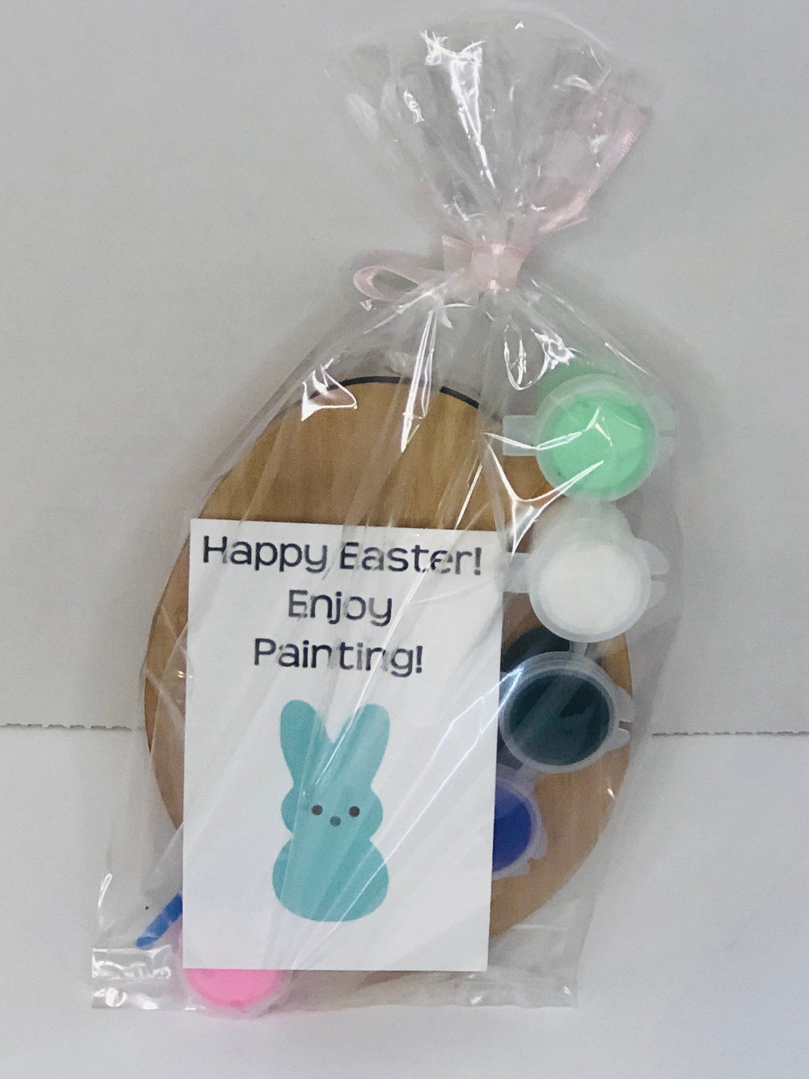 Easter Paint Kit Kids Egg DIY Art Etsy