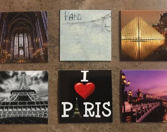 Paris Magnet Set - Set of 6