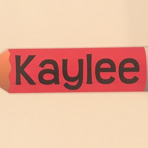 Pencil Name Magnets image 2