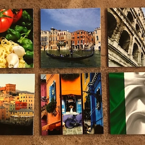 Italien Magnet Set - 6er Set