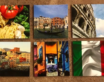 Italy Magnet Set - Set of 6