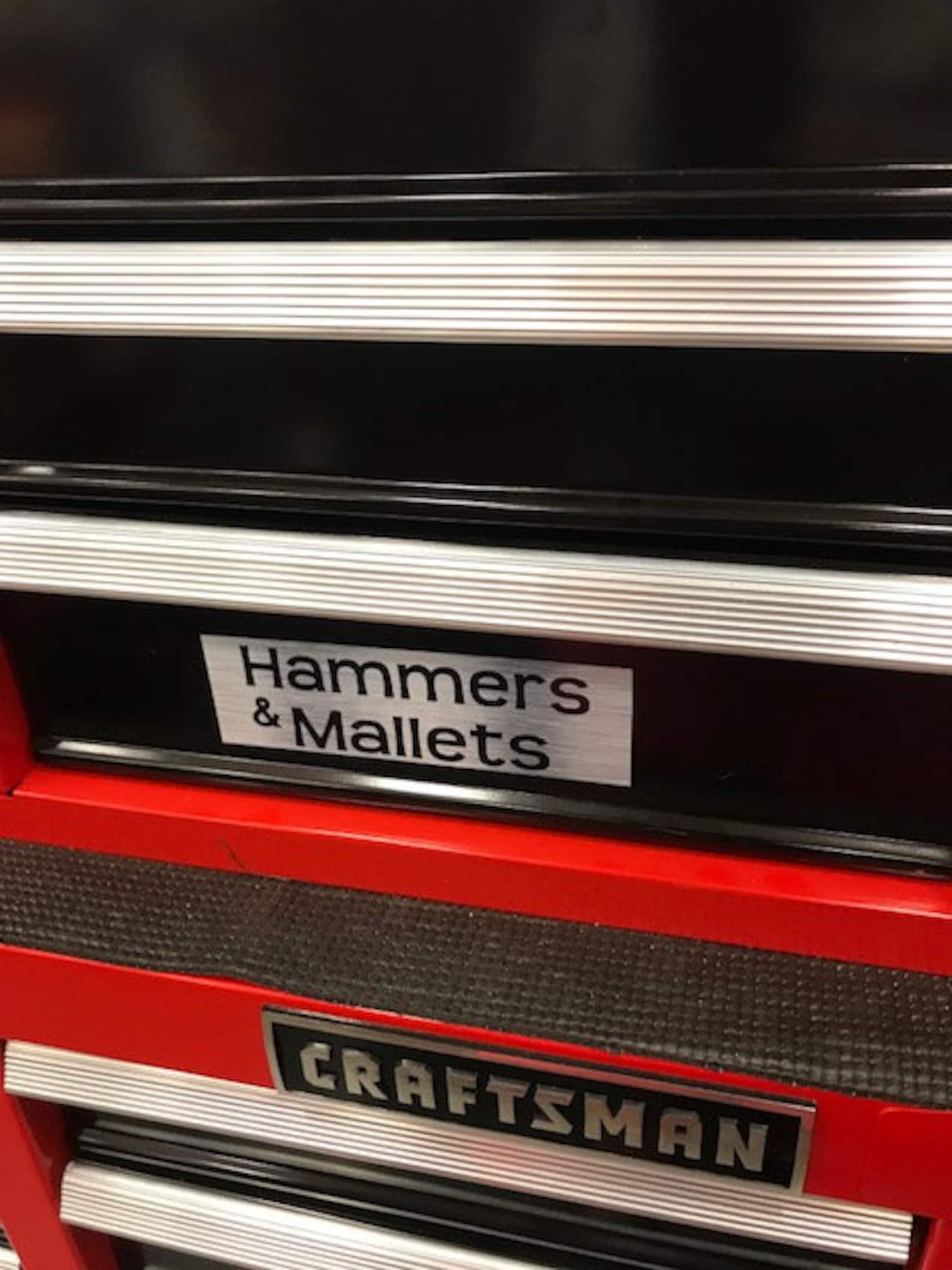 Custom Tool Box Labels Mechanics Craftsman Etsy