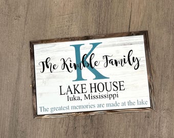 Lakehouse Magnet - Personalized - Great Gift for the Holidays!!!!