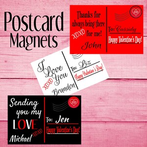 Postcard Magnet - Perfect for Valentine&#39;s Day!