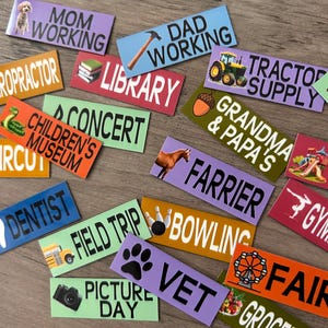 Calendar Magnets - Set of 20 - Your Choice