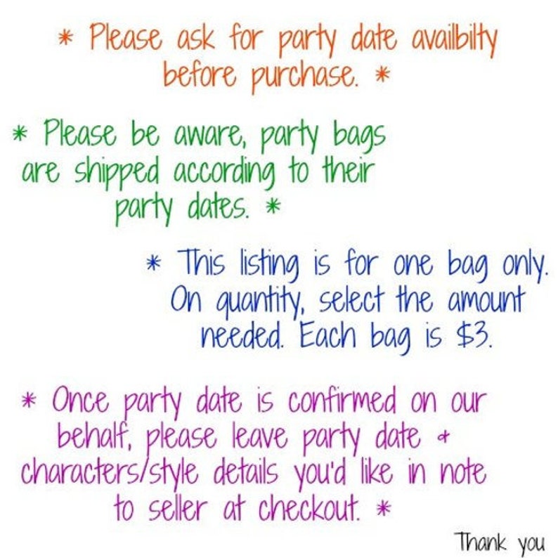 Holy First Communion Party Bags