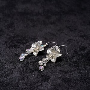 Flower Drop Earrings image 9