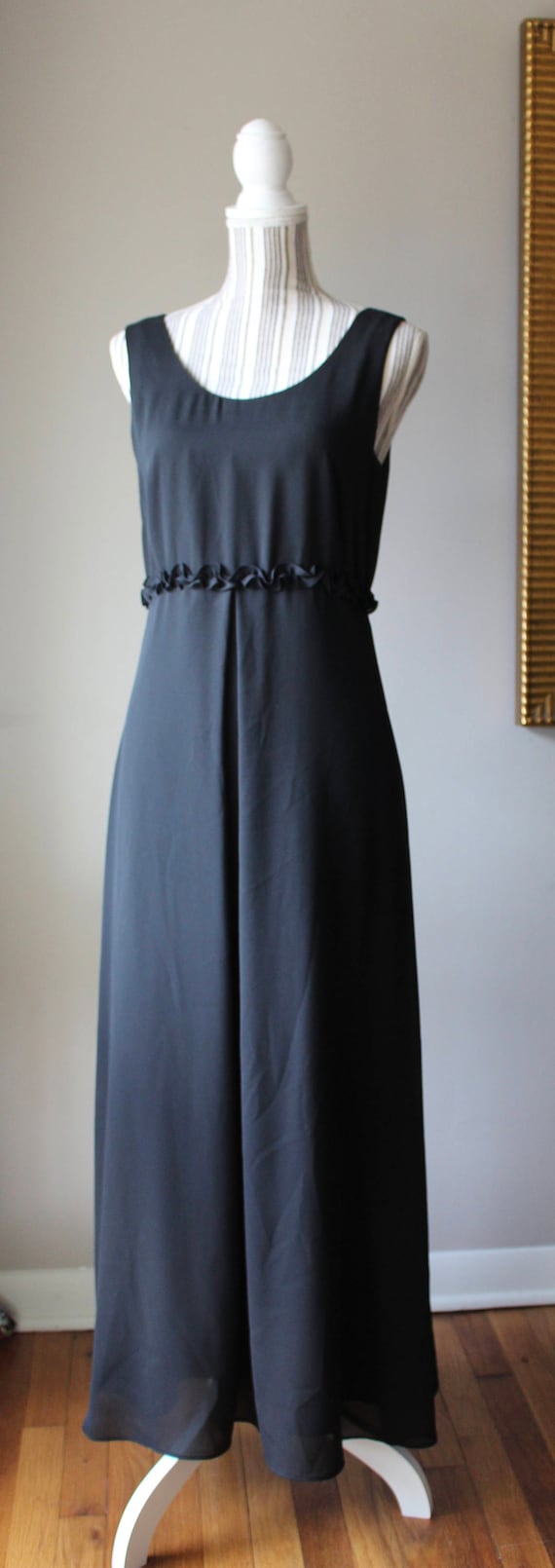 Womens Vintage Maxi Dress. Small. Jessica Howard - image 1