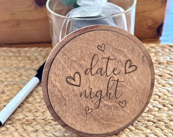 Date Nacht Gläser für Paare, Valentinstag Geschenk, Date Night Ideen, Hochzeitsgeschenk, Date Nacht Spiel, Geschenke für Sie, Geschenke für Ihn