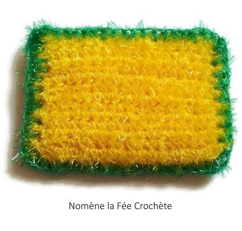 Eponge tawashi rectangulaire pour vaisselle ou corps zéro image 5
