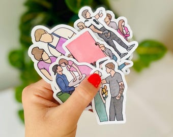 Sarah Adams Book Stickers: In Your Dreams, The Cheat Sheet, The Rule Book, When in Rome, Practice Makes Perfect, Beg Borrow and Steal