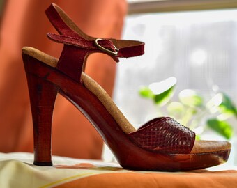 70s disco heels