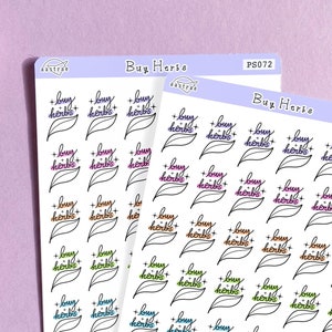 Buy Herbs Stickers, Pagan Planner Stickers, Witch Stickers for Planner, Functional Witchy Stickers, Wiccan Planner, Witchcraft Sticker