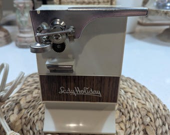 Vtg 1970s Lady Holiday & Knife Sharpener WORKS