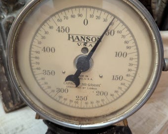 Vintage Hanson Industrial Utility Scale  Modern Farmhouse Style