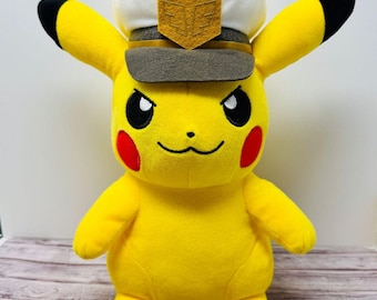Pokemon Captain Pikachu Banpresto Official Plush Japan Import US Seller