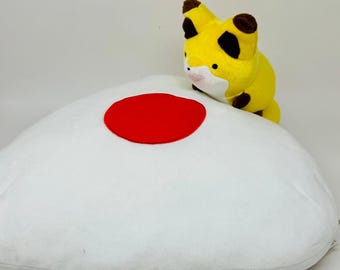 Tanuki & Kitsune Fox Onigiri Rice Ball Plush Large Japan Import US Seller