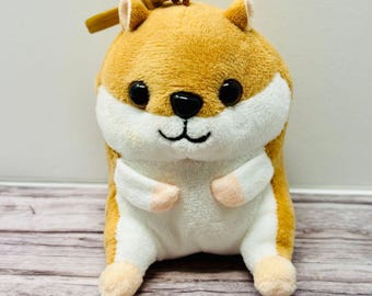 Hamster Gerbil Gopher de Pelúcia Oficial da Nanco, modelo Belly Buddies, 12,7 cm (5 polegadas)