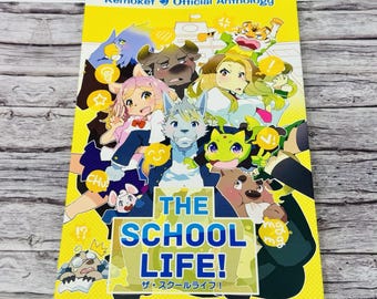 Kemoket Official Anthology The School Life Anthro Manga Kemono Japan US Seller