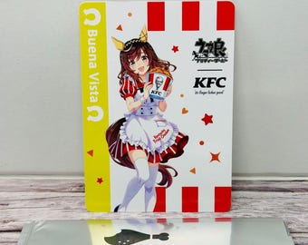 Uma Musume Pretty Derby KFC Buena Vista Limited Promo Card Japan US Seller