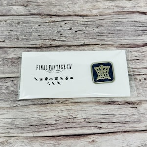 Final Fantasy XIV Job Hand Craft Job Pin Leatherworker Japan Import US Seller
