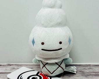 Pokemon Center Ditto As Vanillite Plush 6" Official New US Seller