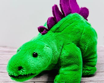 Stegosaurus-kun Jurassic Collection Dinosaur Map Plush Vintage 90s Official