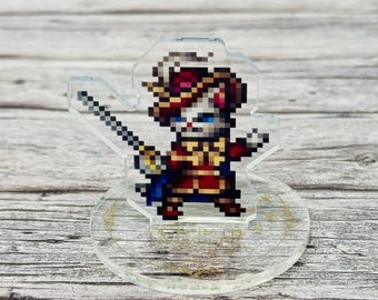 Octopath Traveler Square Enix Cafe Feintz Acrylic Stand Small Japan US Seller