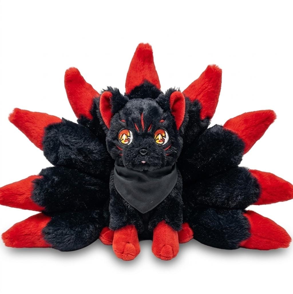 Kitsune plush - Etsy 日本