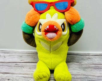 Pokemon Center Japan Thwackey Plush Keychain Summer Japan Import US Seller