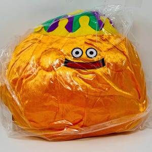Dragon Quest Orange King Slime JUMBO Plush Cushion Japan Import New US Seller