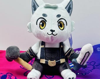 Makeship Snow Plushie By NorthWoof The Blacksmith Shop Webtoon Comic Plush - New