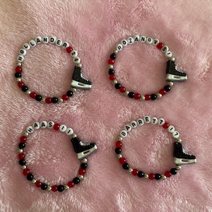 Ottawa Centaurs beaded bracelet, Shane Hollander, Ilya Rozanov, Troy Barrett, Luca Haas, The Long Game, Heated Rivalry, Hudcon, Hollanov