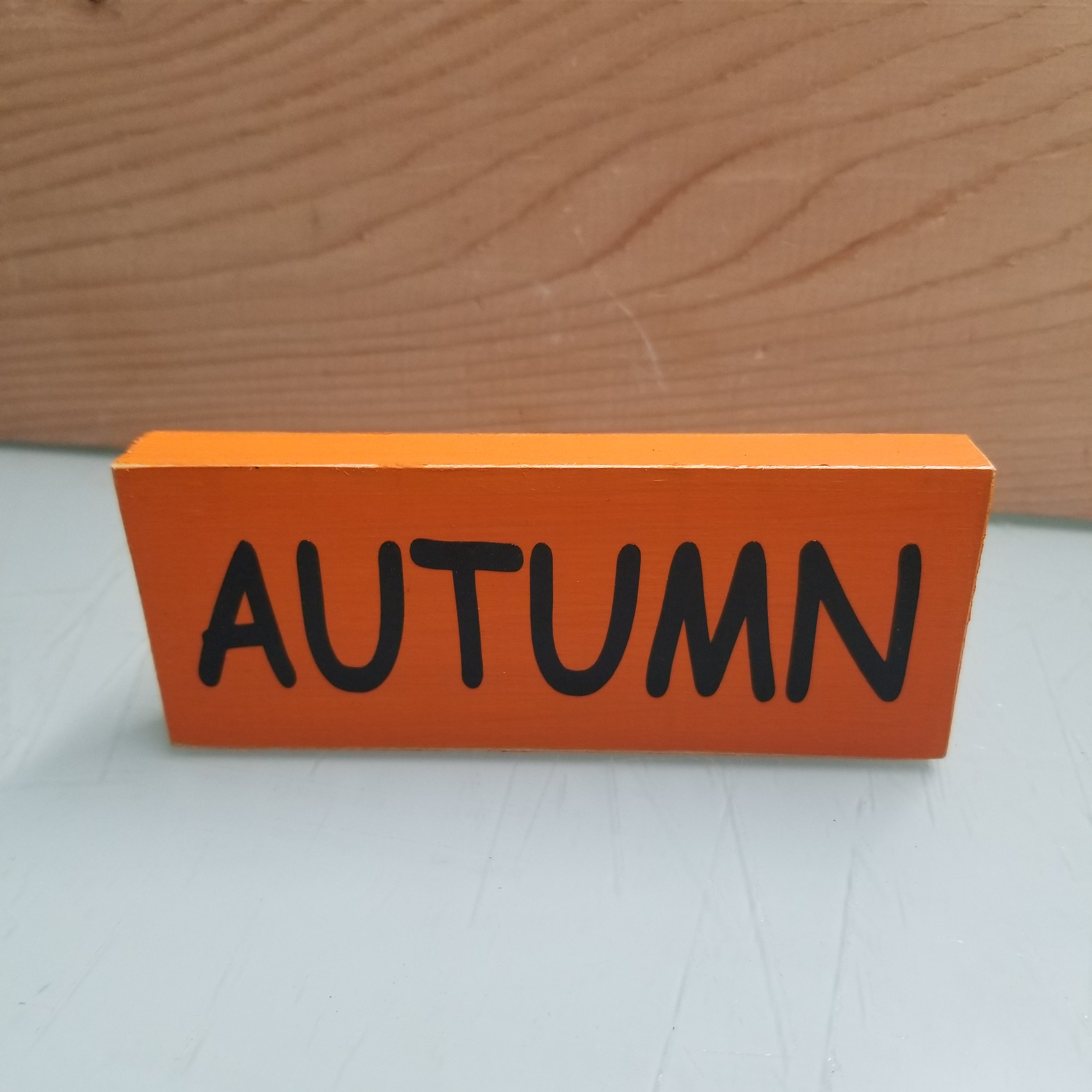 Autumn Wood Sign Fall Decoration Sign Fall Wooden Sign - Etsy