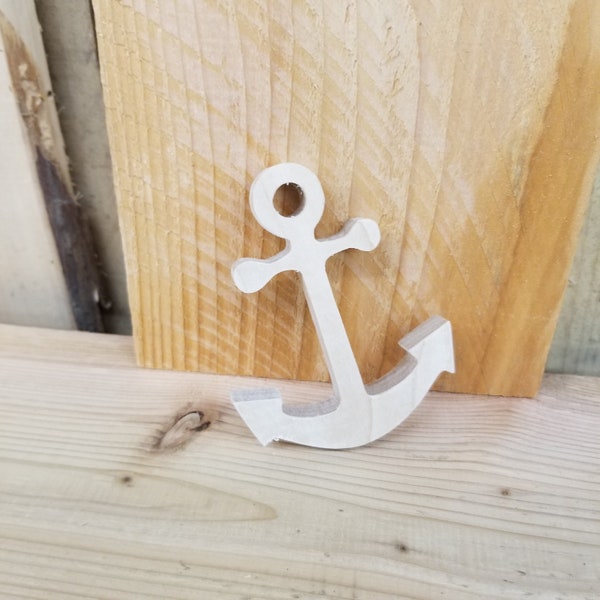 wood natural ship boat anchor decoration nautical thyme decoration ocean thyme decoration wooden boat anchor