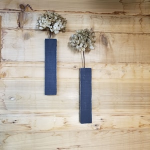 mini wall pocket wood pocket vase wall vase display vase wall decoration wooden vase wall art