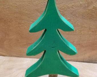クリスマス装飾用木製クリスマスツリー 高さ7 1/2インチ - Etsy 日本