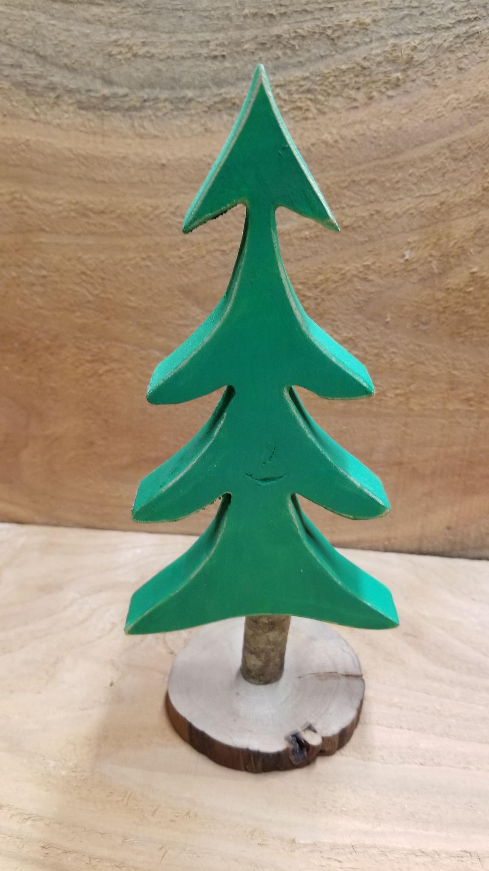 クリスマス装飾用木製クリスマスツリー 高さ7 1/2インチ - Etsy 日本