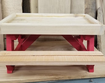 Chicknic Table Plans 32x17 in - DIY Chicken Picnic Table PDF Download