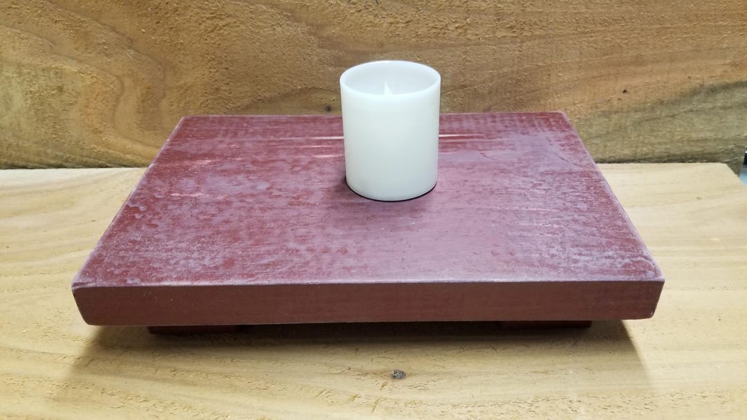 Wood Riser Wood Platform Rustic Riser Wood Pedestal Farmhouse Riser ...