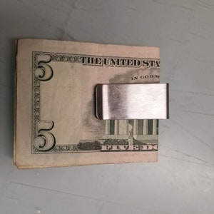 money clip metal money clip stainless steal money clip hardwood accent