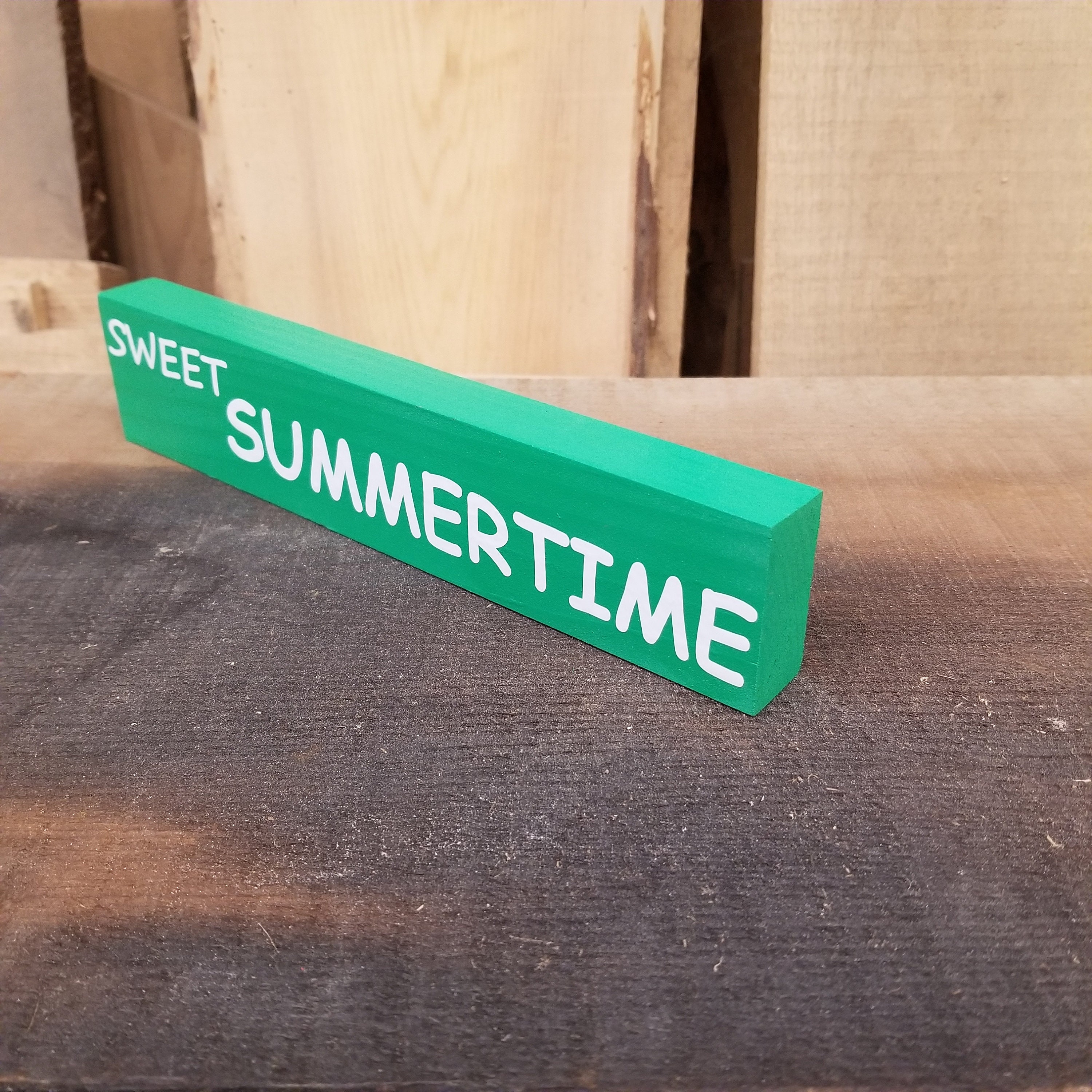Sweet Summertime Wood Sign Summer Wooden Sign Farmhouse Wood Summer ...