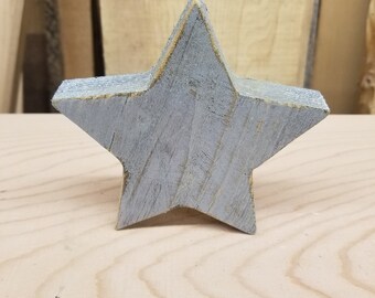 primitive barn wood (silver star)